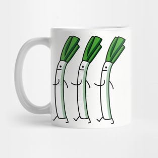 Three bachelor leeks Mug